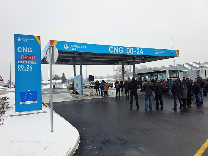 Mestna občina Celje z novo polnilnico na CNG